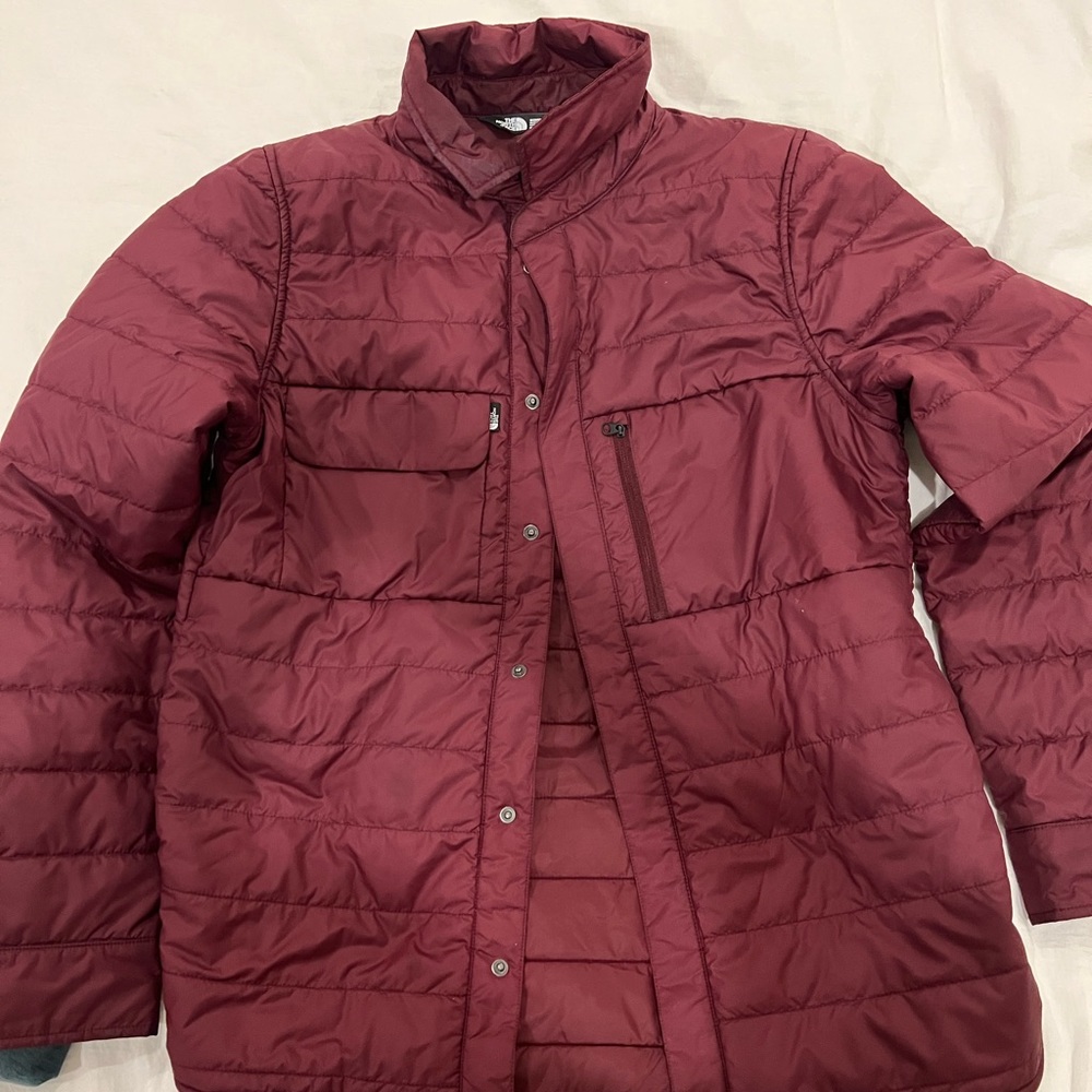 Maroon North Face Jacket - image 1